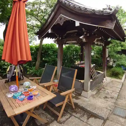 法輪寺の手水舎