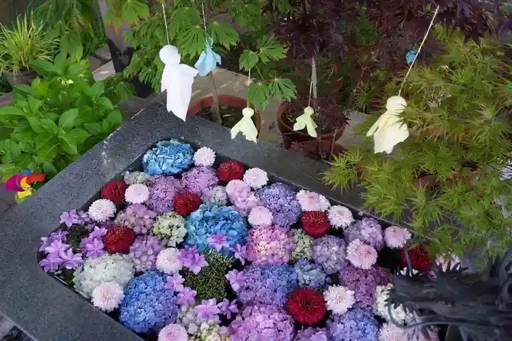 東海市熊野神社の手水舎