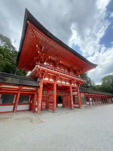 賀茂御祖神社（下鴨神社）の山門・神門
