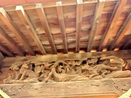 晴門田神社の芸術