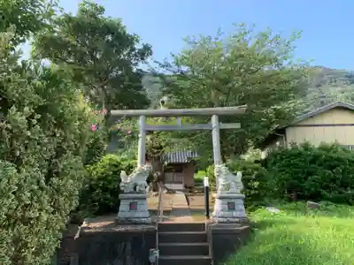 大六天神社の鳥居