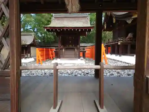 河合神社（鴨川合坐小社宅神社）の末社