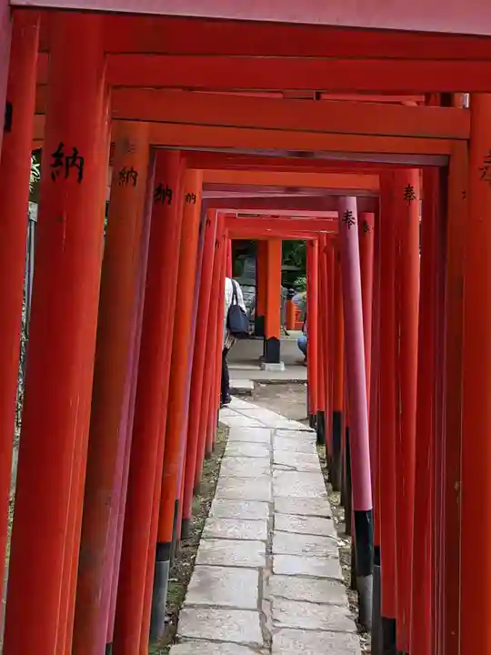根津神社の鳥居