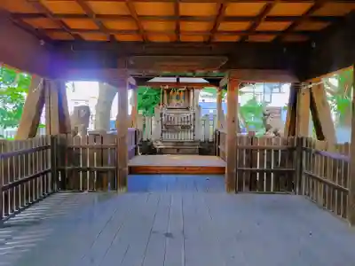 八劔社の本殿・本堂