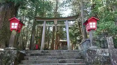 北口本宮冨士浅間神社の鳥居