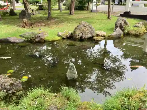 北海道護國神社の庭園