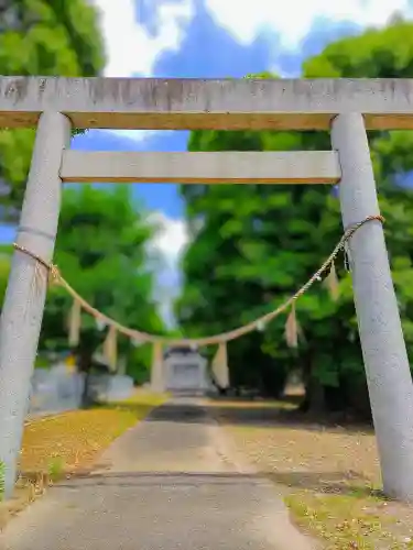 神明社（梅須賀）の鳥居