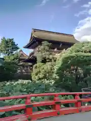 善光寺の庭園