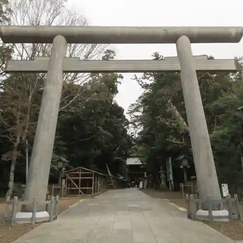 鹿島神宮の鳥居