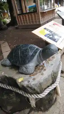 酒列磯前神社の狛犬