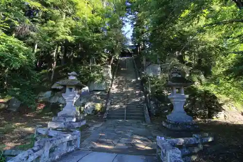 田村神社の景色