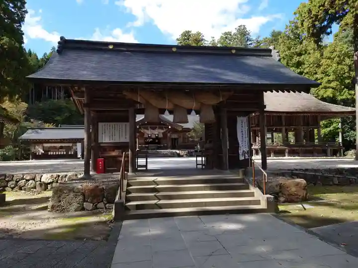 熊野大社の山門・神門