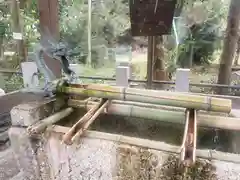 藁園神社の手水