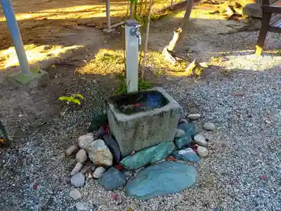 高山古墳神社の手水舎