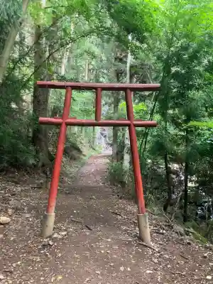 母の白滝神社(山梨県)