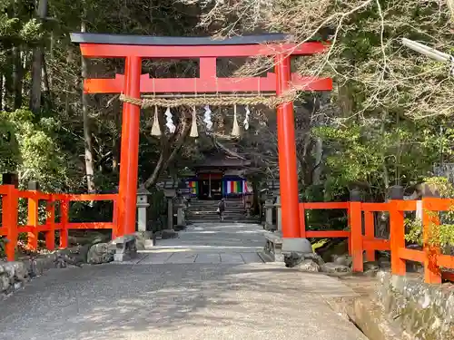 大田神社（賀茂別雷神社境外摂社）の鳥居