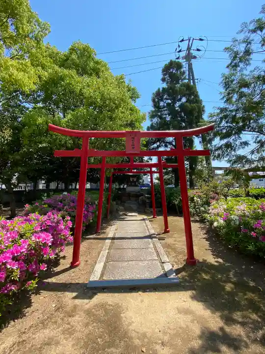 豊原角神社の鳥居