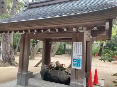 熊野神社の手水舎