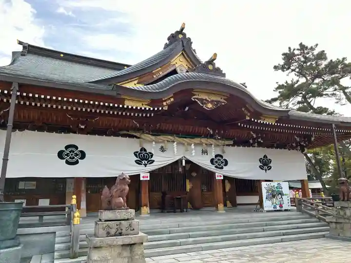 岸城神社の本殿・本堂