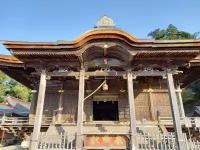 高良大社の本殿・本堂