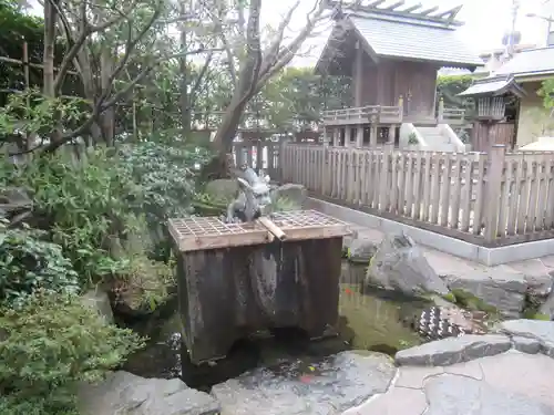 厳嶋神社の手水舎