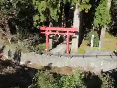 須山浅間神社の鳥居