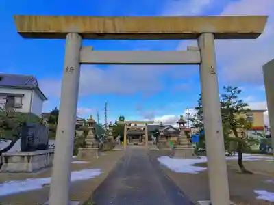 神明社(善進町)の鳥居