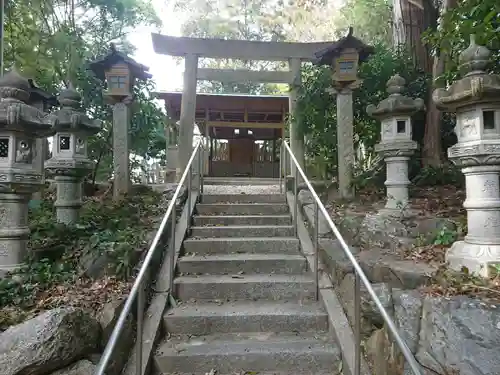 鳥墓神社の景色