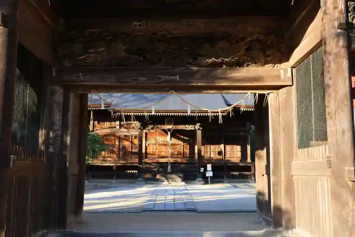 田村大元神社の景色