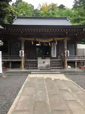 中氷川神社の本殿・本堂