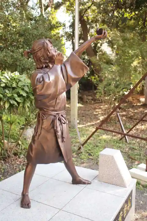 元城町東照宮の像