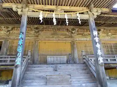 若狭神宮寺の本殿・本堂