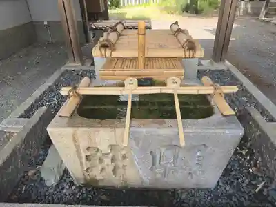 縣神社の手水舎