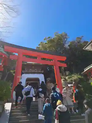 江島神社の鳥居