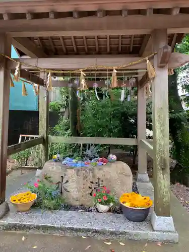 彌都加伎神社の手水舎