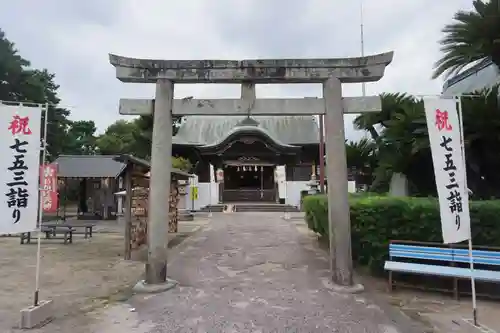 白潟天満宮の鳥居