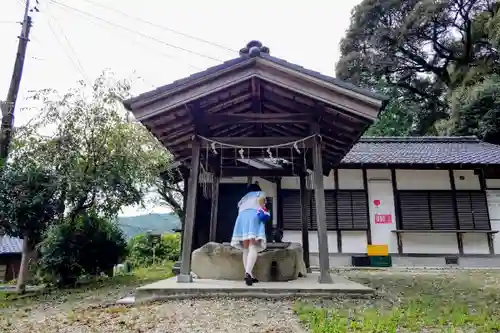 五社神社の手水舎