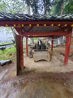 小幡八幡宮の手水舎