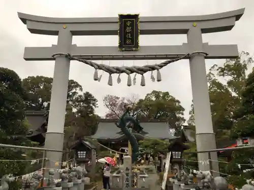 田村神社の鳥居