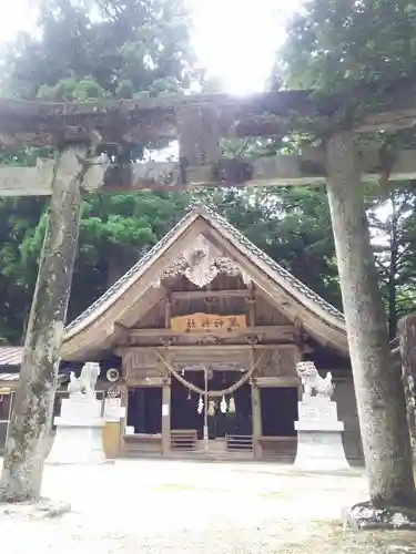 風神神社の鳥居