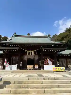 茨城縣護國神社の本殿・本堂
