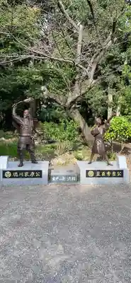 元城町東照宮の像