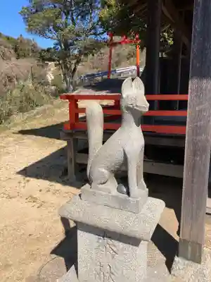 稲荷神社の狛犬