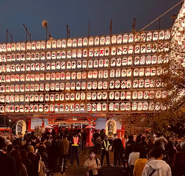 花園神社のお祭り