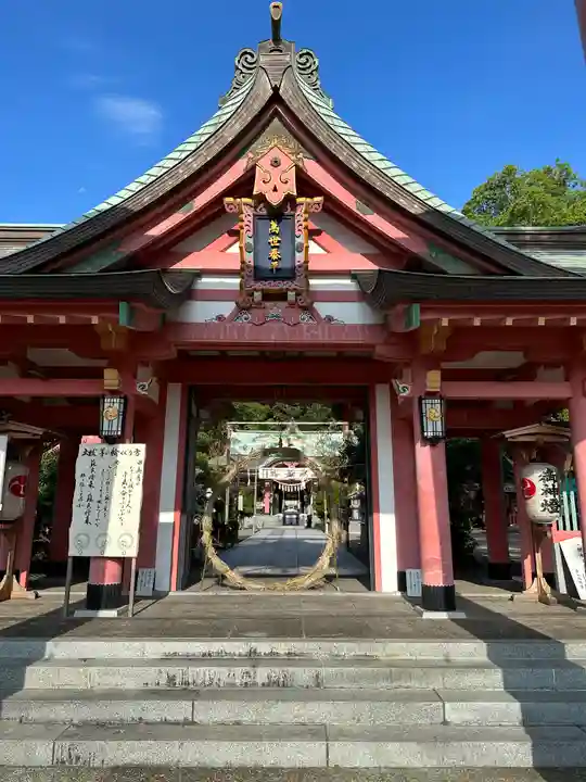 宮崎八幡宮の山門・神門
