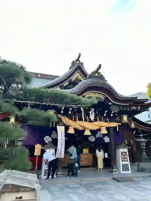 櫛田神社の本殿・本堂