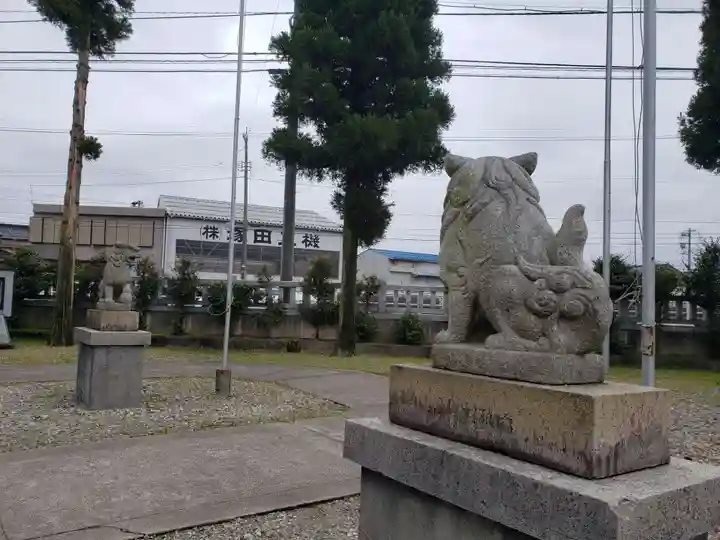 気多神社の狛犬