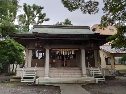 伊河麻神社の本殿