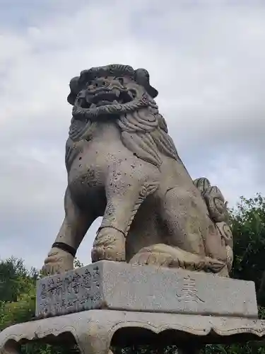 山北八幡神社の狛犬