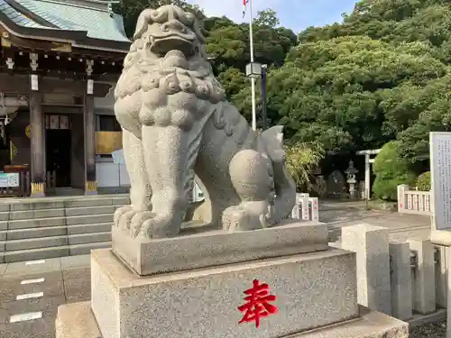 本牧神社の狛犬